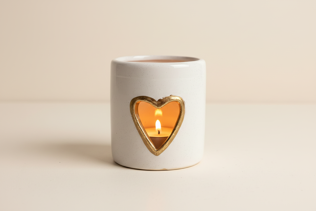 Close-up hartjespotje