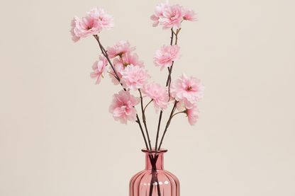 Close-up roze bloesemtak