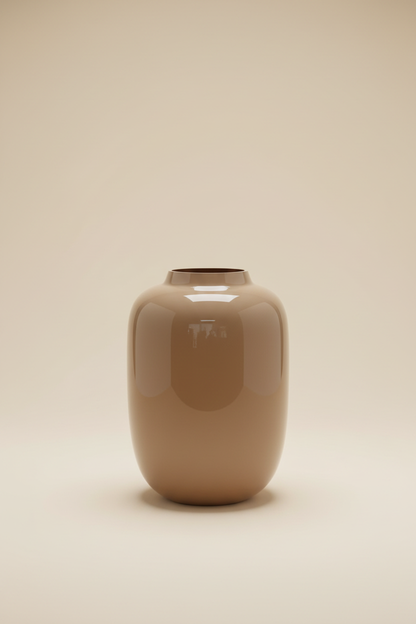 Glazen vaas studio foto