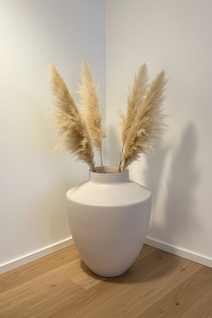 Grote vaas gestyled