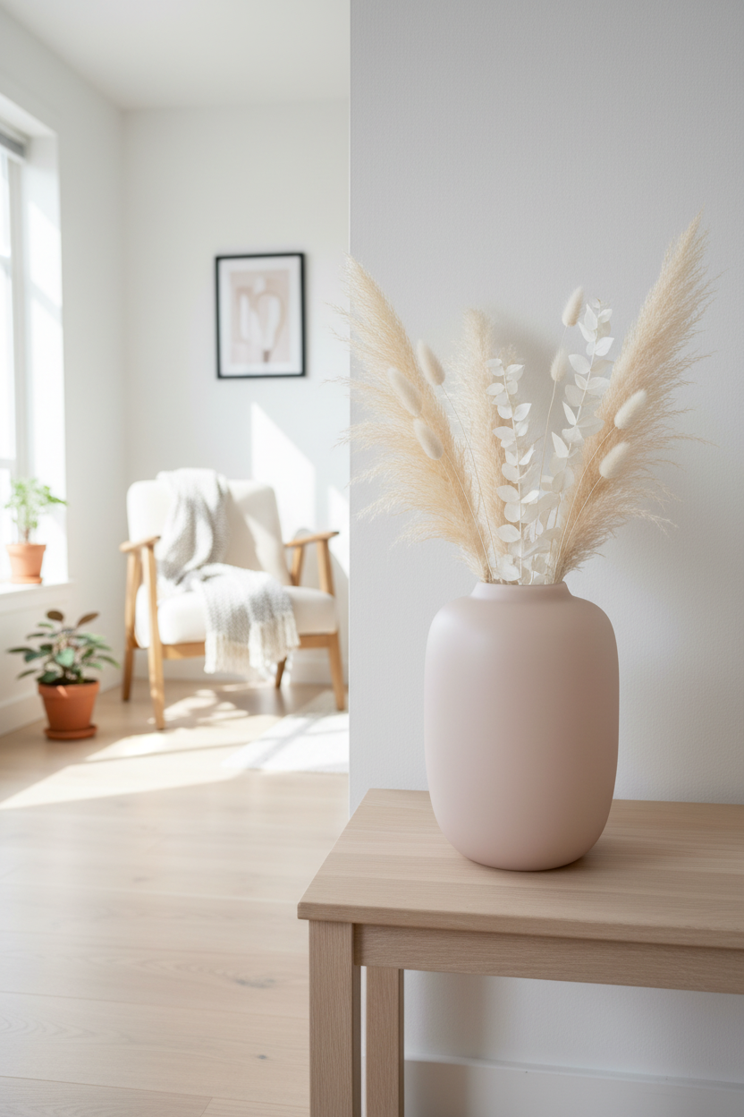 Klassieke vaas in interieur