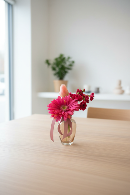 Mini boeket in interieur