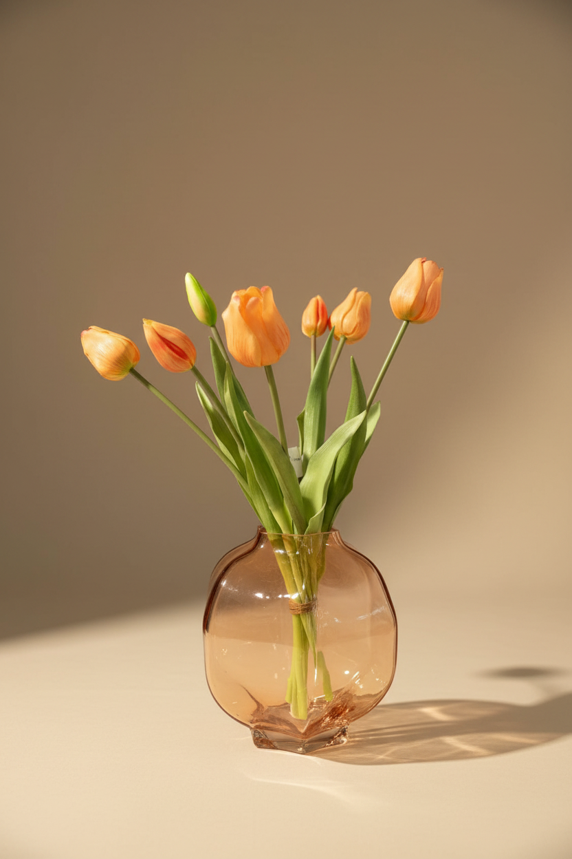 Oranje tulpen hero