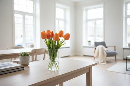 Oranje tulpen lifestyle