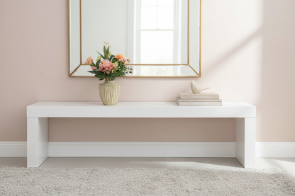 Pastel boeket in woonkamer