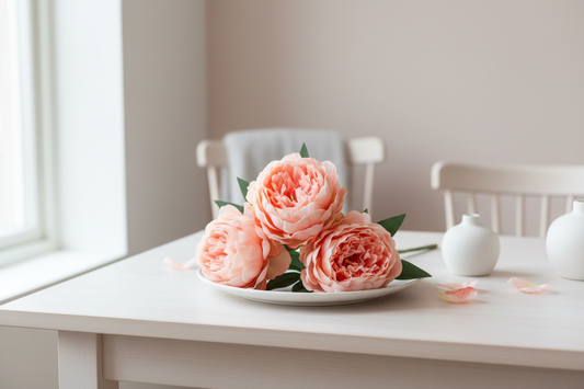 Perzik pioenrozen productfoto