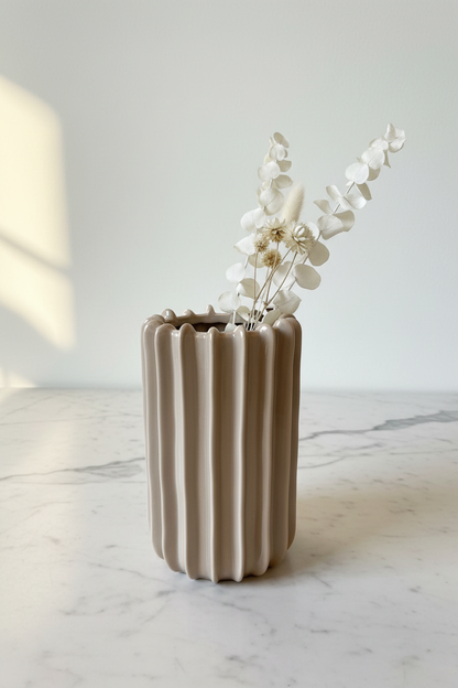Ribbelvaas gestyled