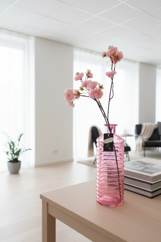 Roze bloesemtak interieur