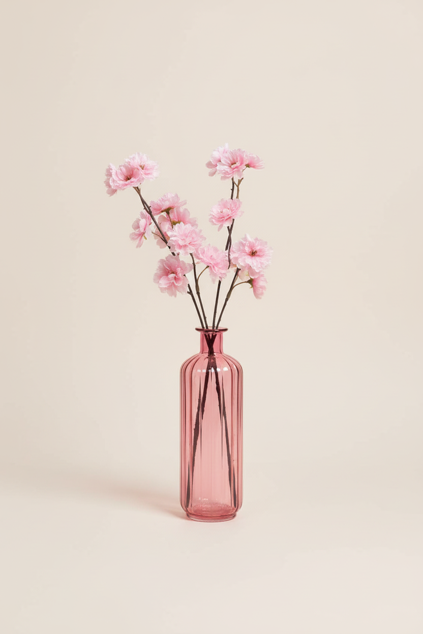 Roze bloesemtak studio