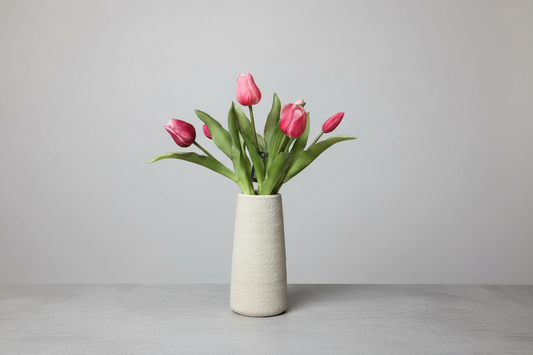 Roze tulpen studio